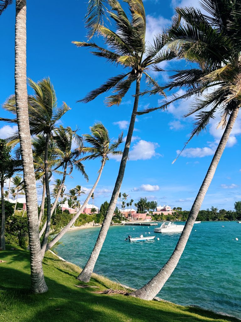 Scenic coastal view of Cambridge Beaches Resort – family-friendly shoreline in Bermuda